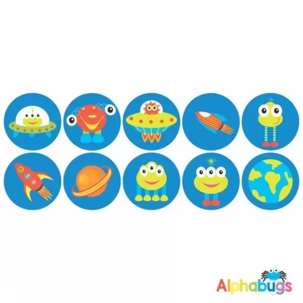 Themed Stickers – Alien Invasion 1
