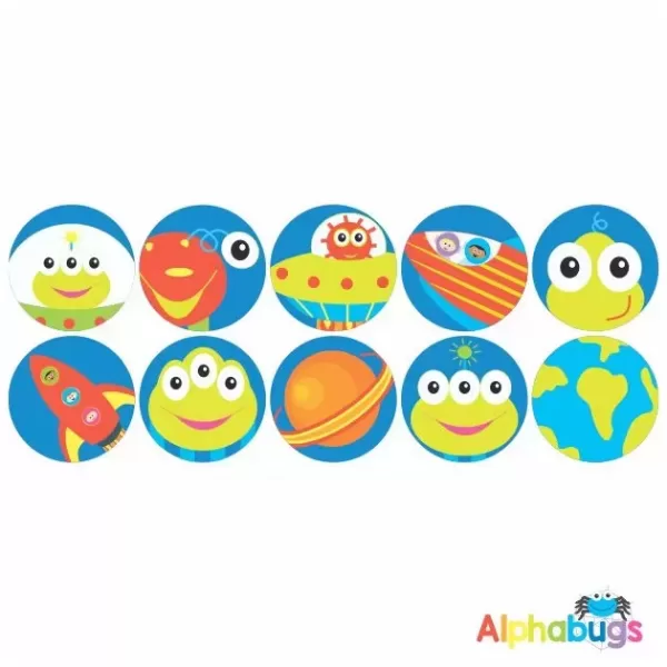 Themed Stickers – Alien Invasion 2
