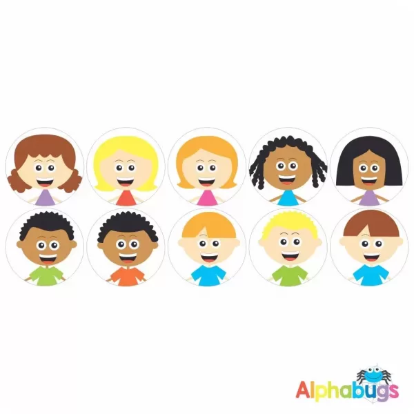 Themed Stickers – Alpha Kids  2