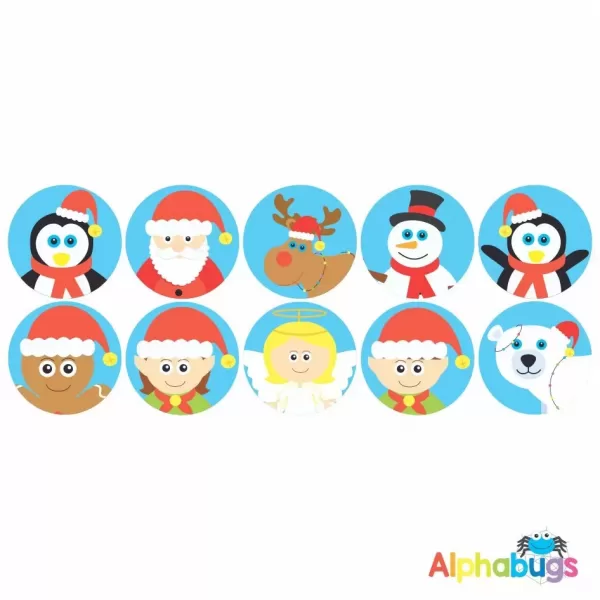 Themed Stickers – Christmas Characters 2