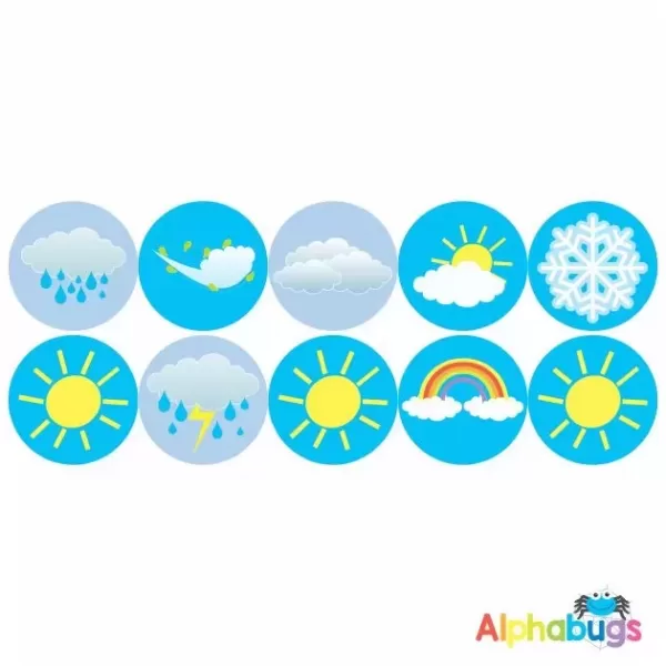 Themed Stickers – Come Rain or Shine