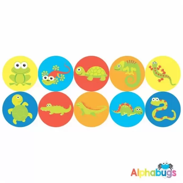 Themed Stickers – Creeping Critters 1
