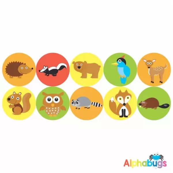 Themed Stickers – Forest Friends