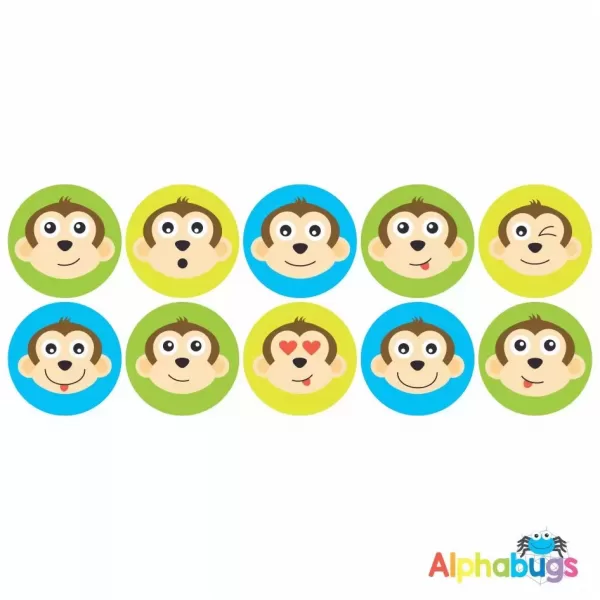 Themed Stickers – Monkey Mischief 2