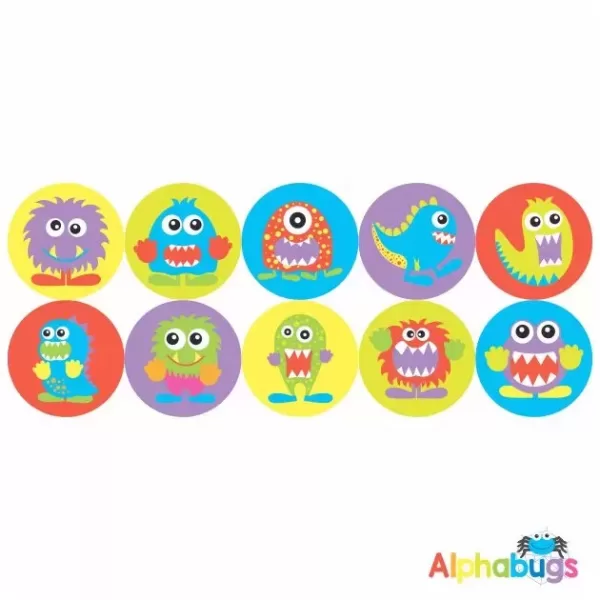 Themed Stickers – Monstrous Monsters 1