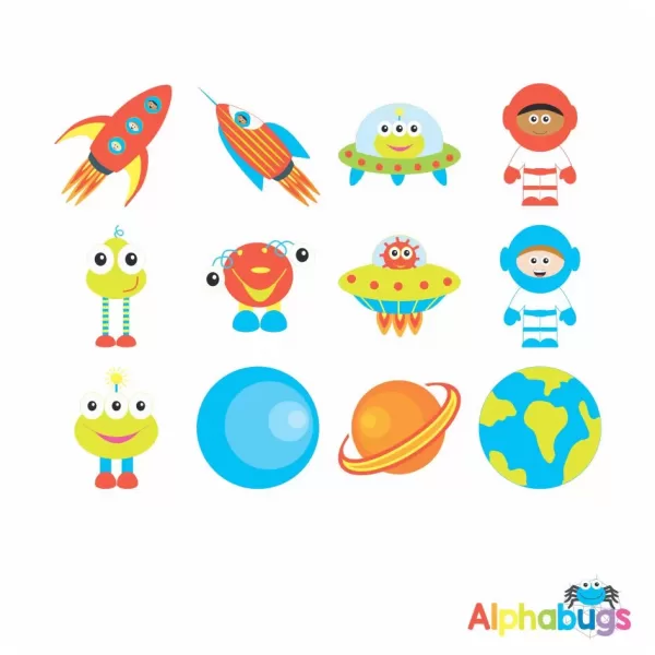 Character Magnets – Alien Invasion