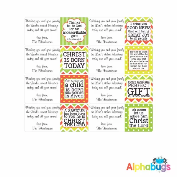 Gift Labels – Christian Quotes