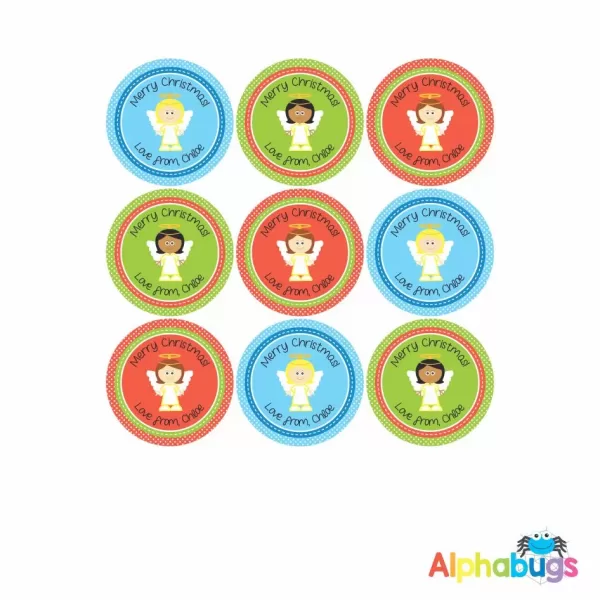 Gift Labels – Christmas Angels