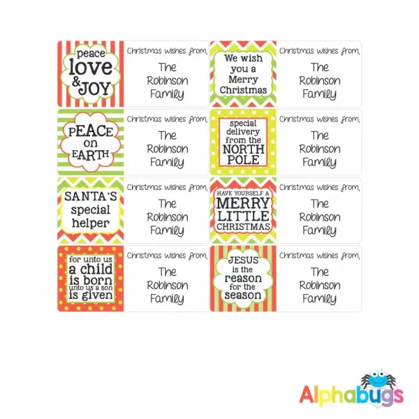 Gift Labels – Christmas Quotes