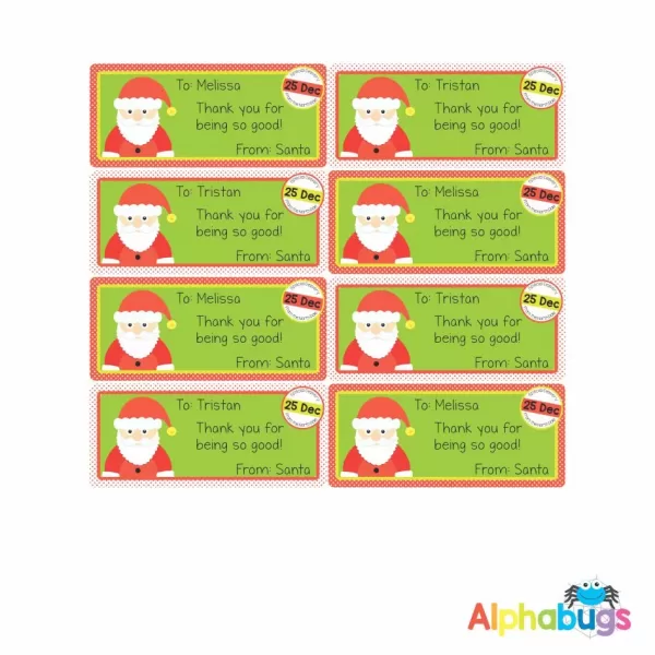 Gift Labels – Santa Surprise