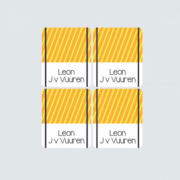Pencil Wrap Labels – Boys at Work