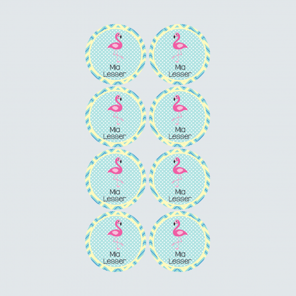 Shoe Labels – Fab Flamingos