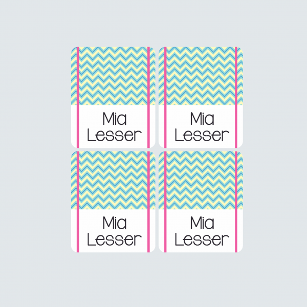 Pencil Wrap Labels – Fab Flamingos