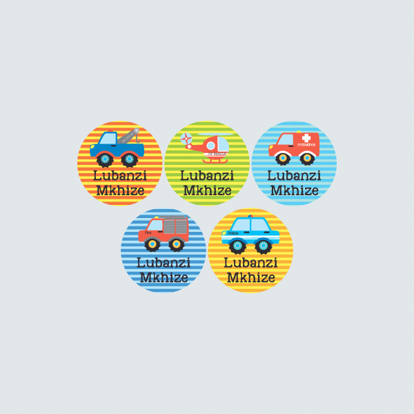 Small Round Labels – It’s an Emergency