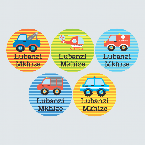 Large Round Labels – It’s an Emergency