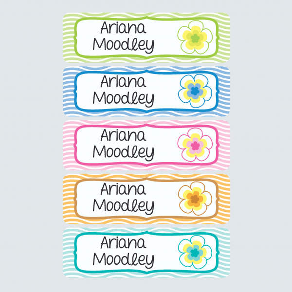 Large Name Labels – Pacific Paradise
