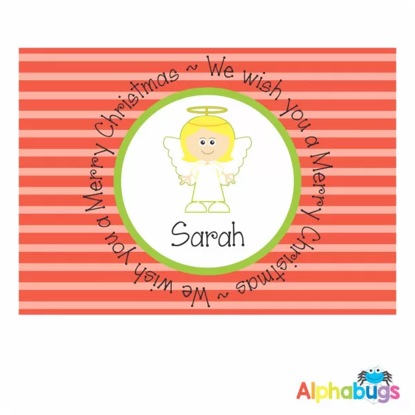 Placemat – Festive Friends Angel