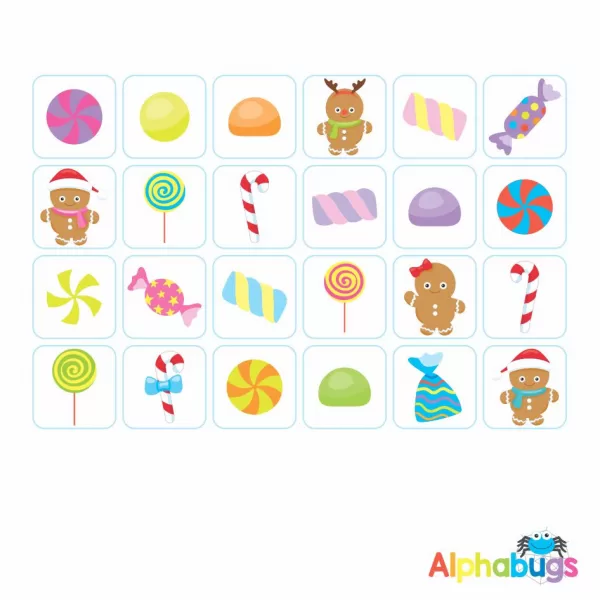 Magnetic Advent Calendar – Gingerbread Family