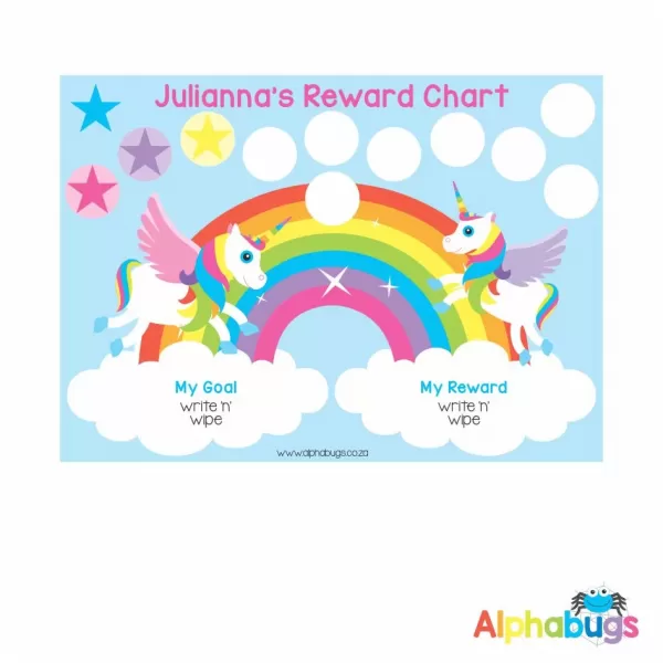 Magnetic Reward Chart – My Little Unicorn