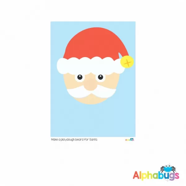 Playdough Mat – Christmas Characters 1