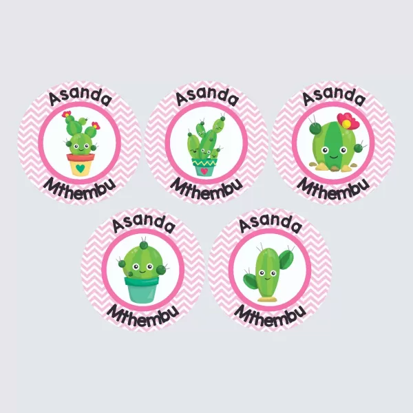 Large Round Labels – Cactus Makes Perfect
