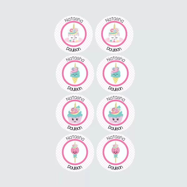 Shoe Labels – Unicorn Treats