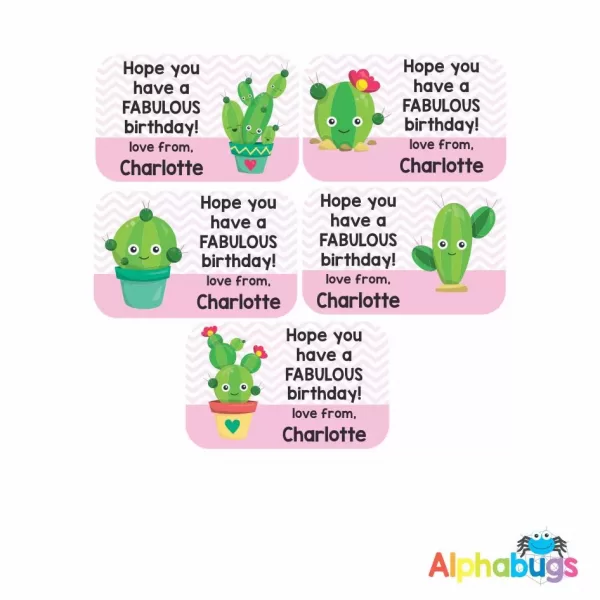 Gift Labels – Cactus makes Perfect