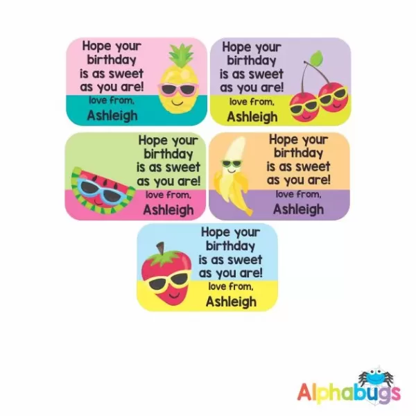Gift Labels – Cutie Fruity