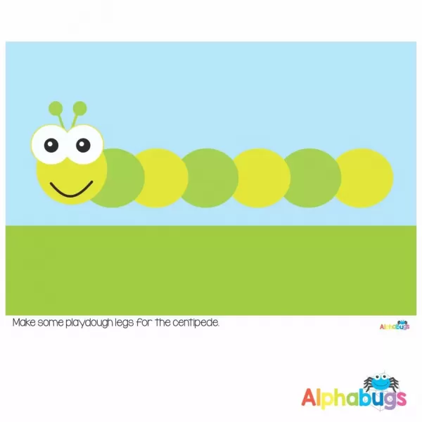 Playdough Mat – Alphabugs 6