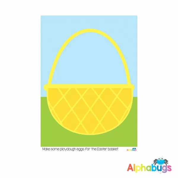 Playdough Mat – Easter Eggscapade 2