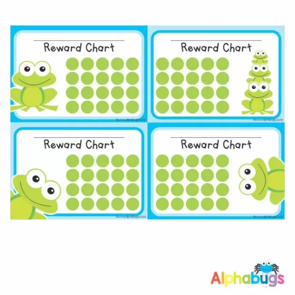 School Reward Chart – Frogs