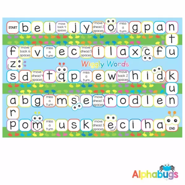 Mat Game – Wiggly Words