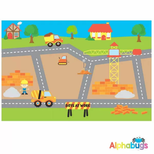 Playmat – Boys At Work (Small)