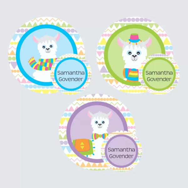 Zip Tags – La La Llama