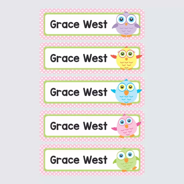 Large Name Labels – Tweety Pies