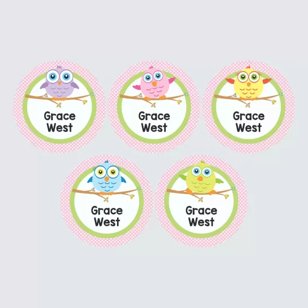 Large Round Labels – Tweety Pies