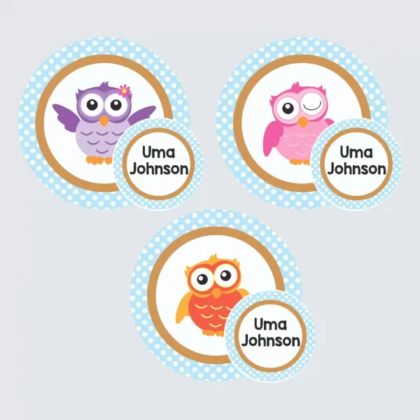 Zip Tags – Wise Owls