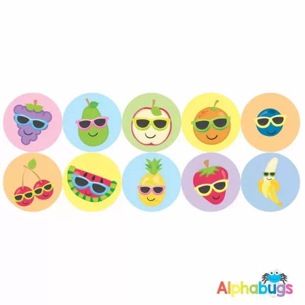 Themed Stickers – Cutie Fruity