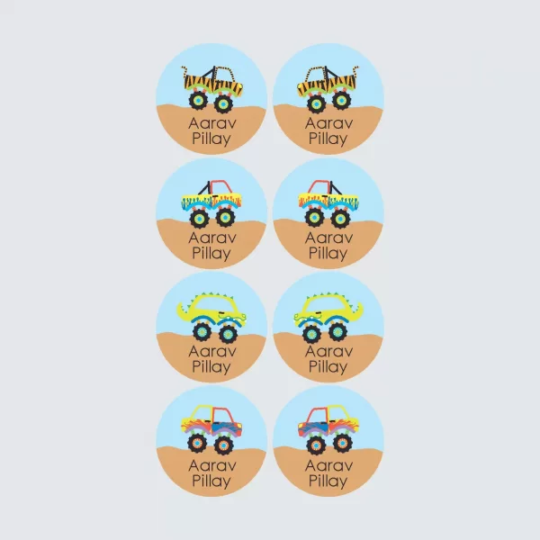 Shoe Labels – Monster Movers