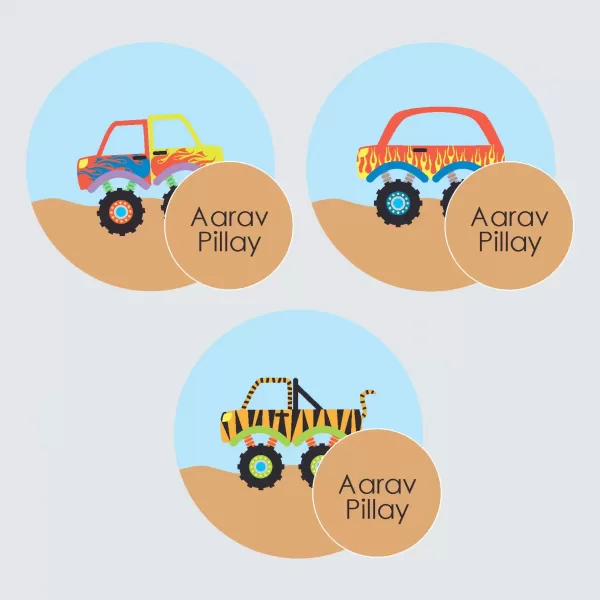 Zip Tags – Monster Movers
