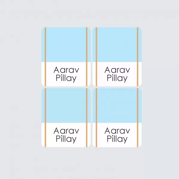 Pencil Wrap Labels – Monster Movers