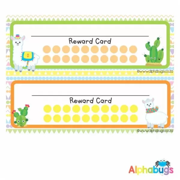 School Reward Cards – La La Llama