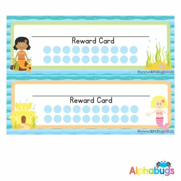 School Reward Cards – Magical Mermaids