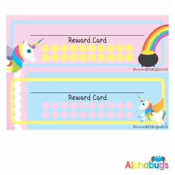 School Reward Cards – My Little Unicorn