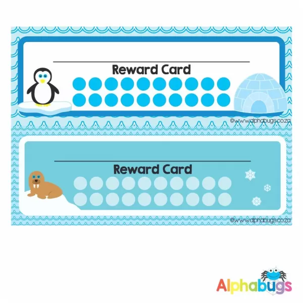 School Reward Cards – Polar Pals