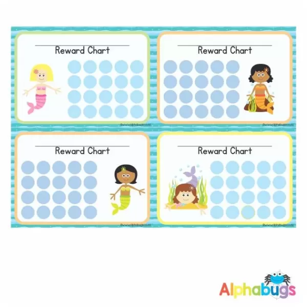 School Reward Chart – Magical Mermaids
