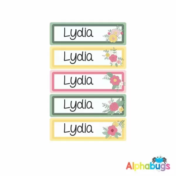 Large Name Labels – Lydia