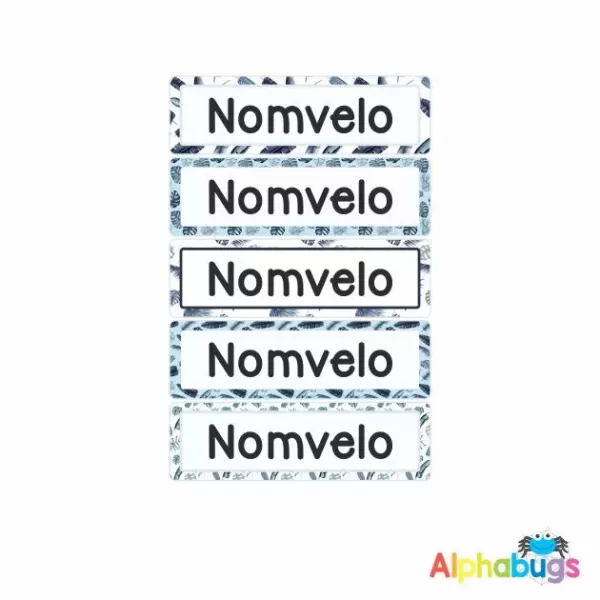Large Name Labels – Nomvelo
