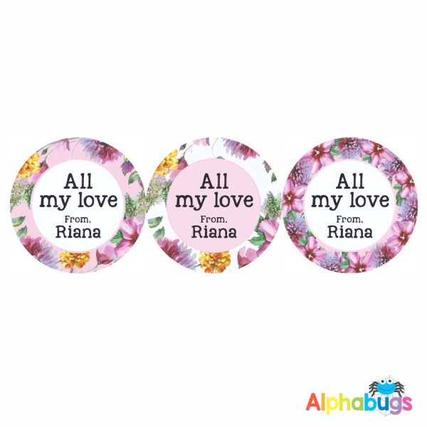 Gift Labels -Riana (Round)