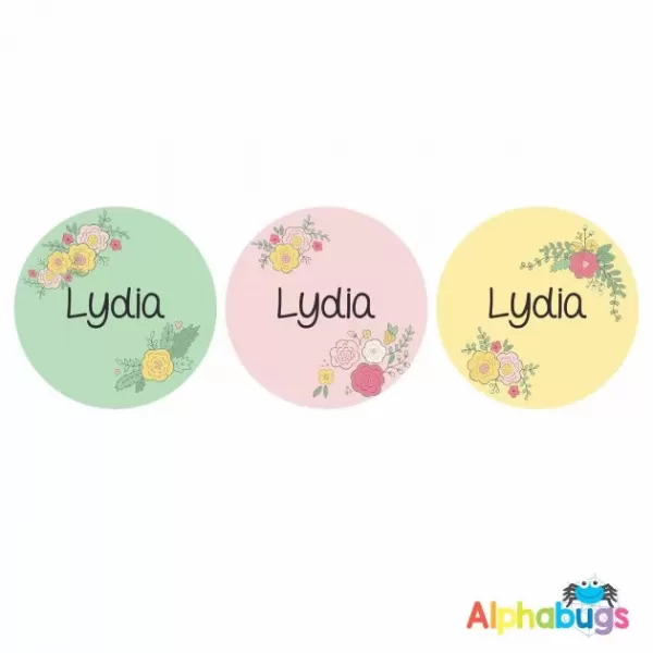 Large Round Labels – Lydia